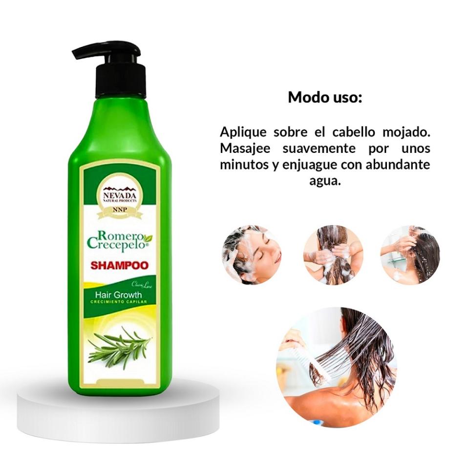 SHAMPOO ROMERO CRECEPELO 520 ml