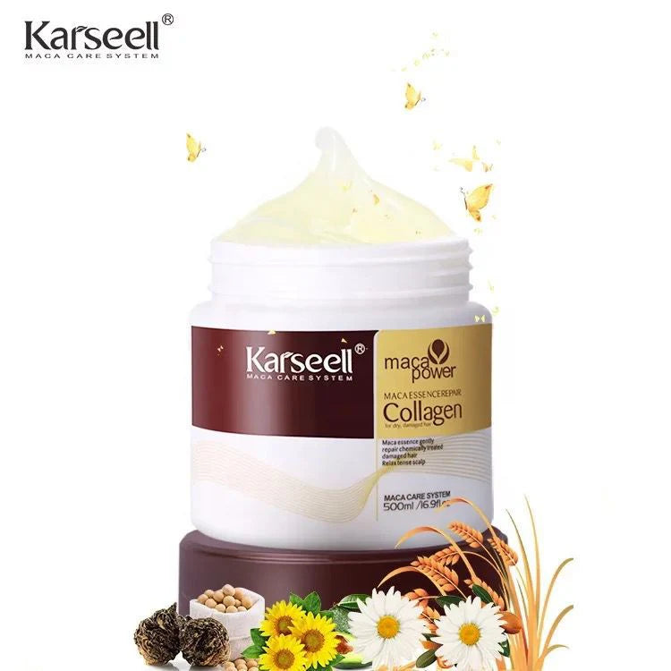 KARSEELL 🥰💄 LA MASCARILLA VIRAL QUE AYUDARÁ A REPARAR Y REVITALIZAR  TU CABELLO ✨