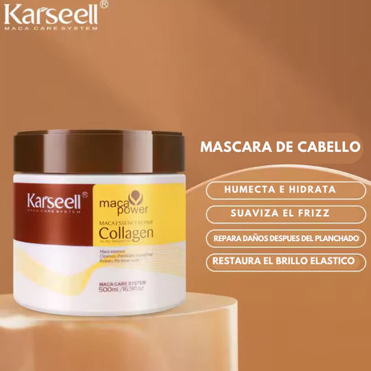 KARSEELL 🥰💄 LA MASCARILLA VIRAL QUE AYUDARÁ A REPARAR Y REVITALIZAR  TU CABELLO ✨