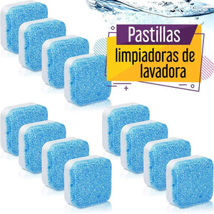 Pastillas de Limpieza Profunda para Lavadoras - Pack de 12